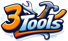 3 tools নীয়ন লোগো